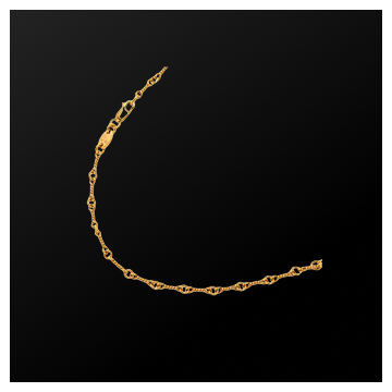 22K ツイストチェーン