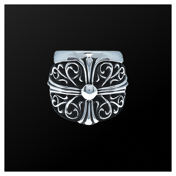 クラシックオーバル クロスリング