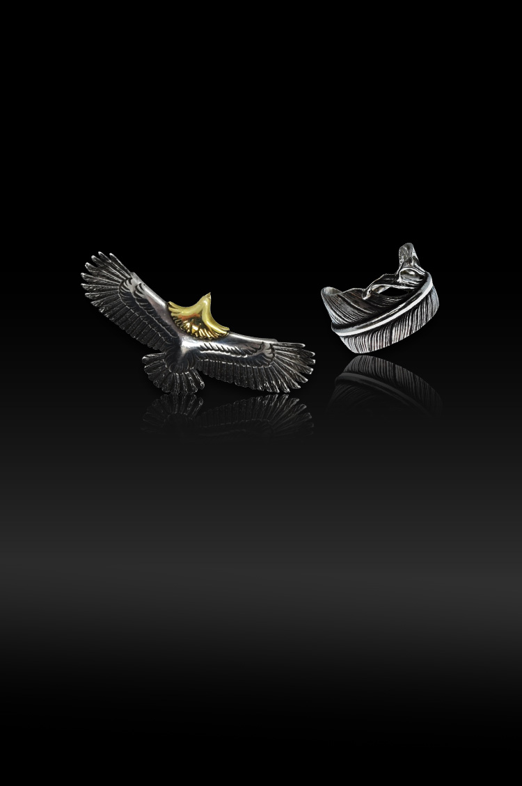 g*n様 WING ROCK コンチョ付きループキーホルダー　ウイングロック 楽天市場】WING ROCK ウイングロック イーグルクロー ペンダント